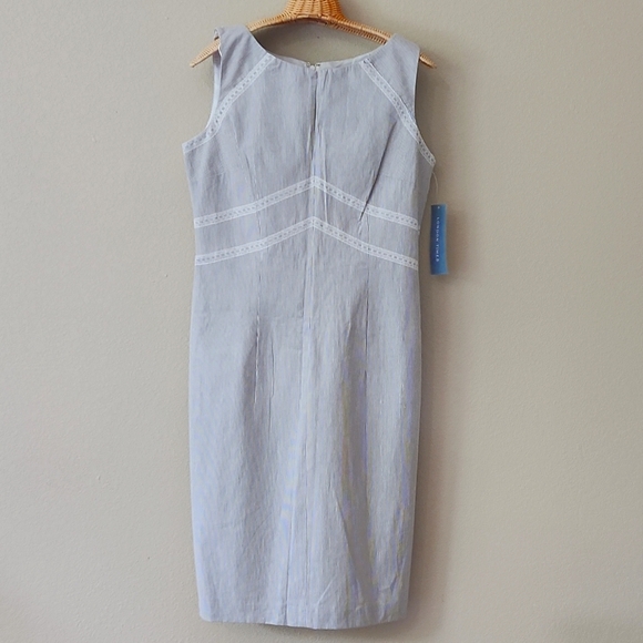 London Times Dresses & Skirts - Seersucker & Eyelet Lace Summer Dress